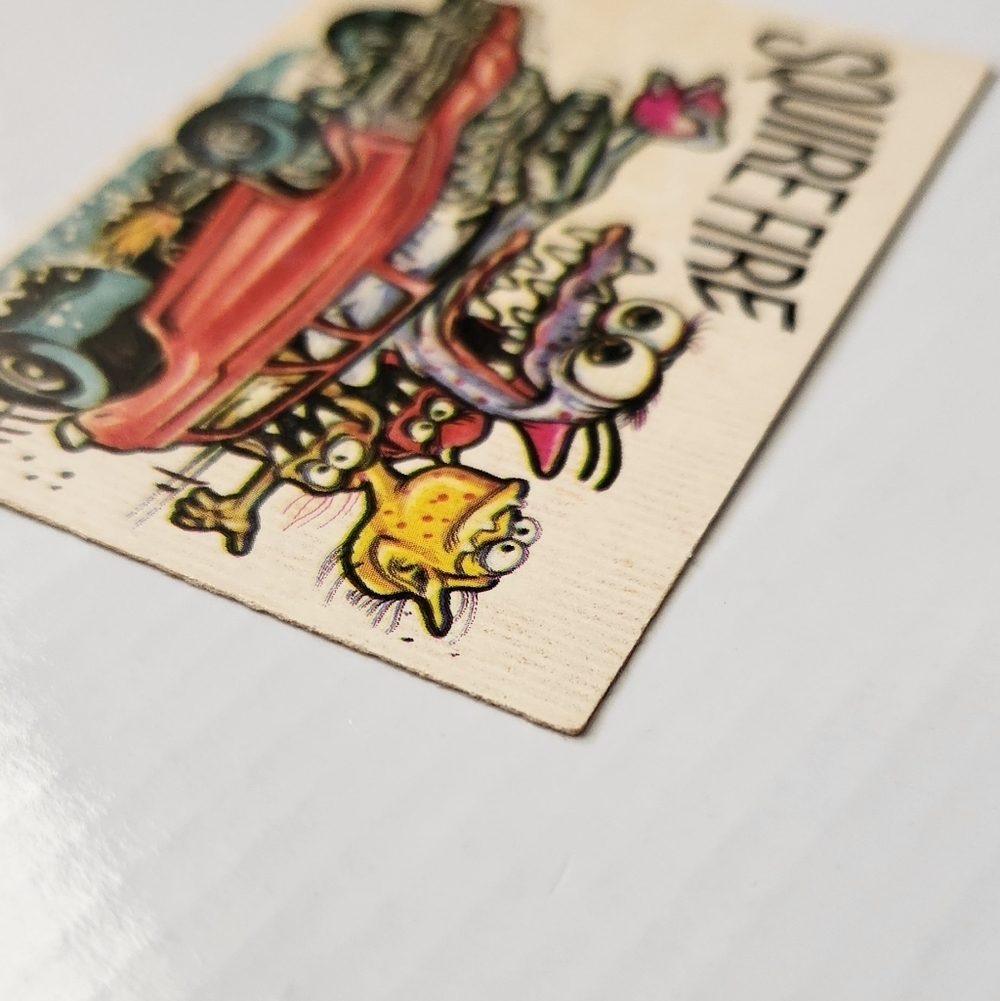🔥 Vintage 1970s Odd Rods "Squire Fire" Sticker #33 🔥 - Picture 4 of 6